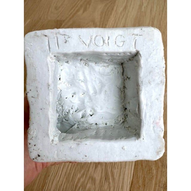 Pair of Signed Abstract/Biomorphic Black Stoneware Sculptures After Georges Jouve, Modernist, 2011 For Sale - Image 9 of 11