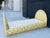 Hollywood Regency Vintage 1960s Floral Upholstered Twin Bed, Hollywood Regency Style For Sale - Image 3 of 15