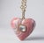 Rhodochrosite Heart Pendant With Spinel & Diamond Bail For Sale In New York - Image 6 of 8