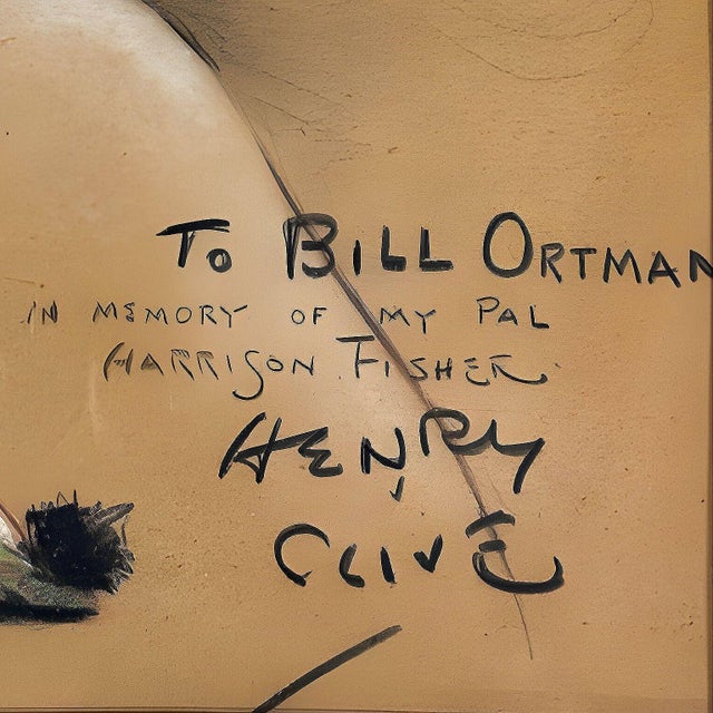 1934 Female Portrait Pastel on Paper by Henry Clive For Sale - Image 4 of 5