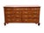 Traditional Henredon Furniture Solid Mahogany Traditional Style 63" Double Dresser 5500-01 For Sale - Image 3 of 13