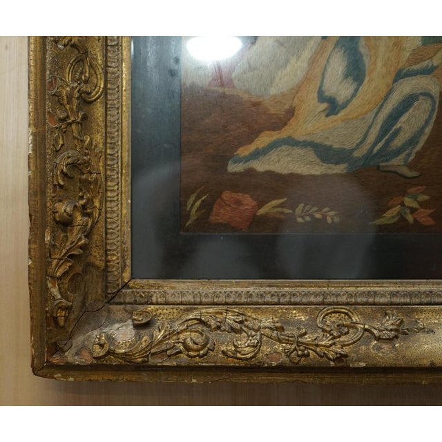 8th Century Hand Woven Silk Tapestry For Sale - Image 5 of 18