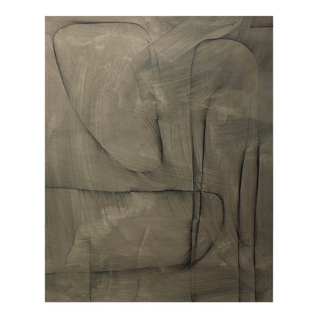 Untitled #Sp-220 by Murray Duncan, Abstract Geometric Mix Media on Paper, Contemporary For Sale