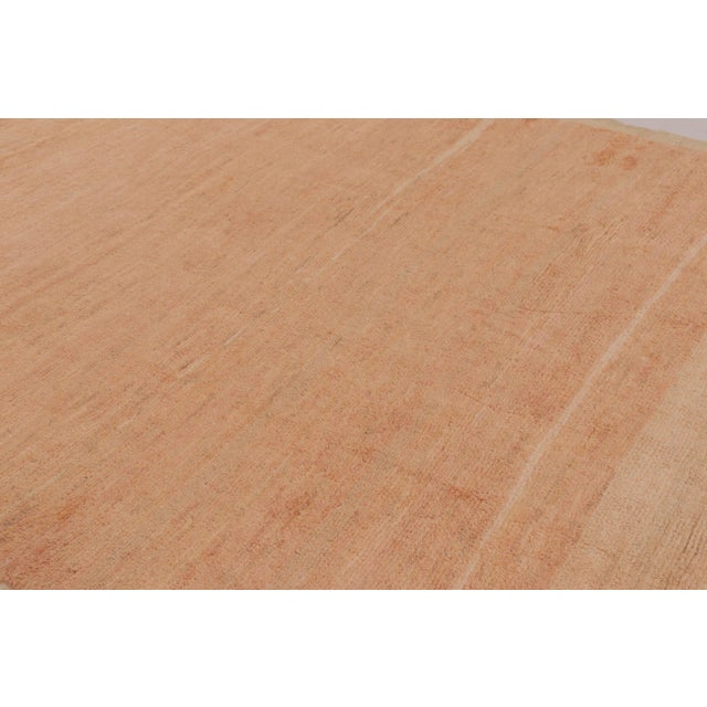 Rug & Kilim Rug & Kilim’s Contemporary Rug in Beige and Rust Tones For Sale - Image 4 of 10