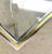 Vintage Mid 20th Century Hollywood Regency Brass, Chrome & Glass Italian Side Tables—a Pair For Sale - Image 9 of 12