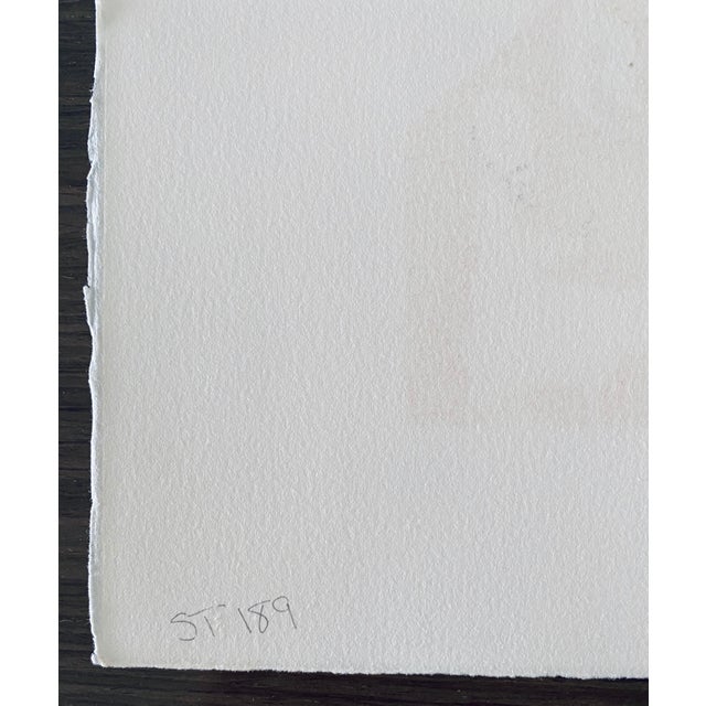 Blue David Sharir, Israeli Naive Folk Art Silkscreen Lithograph David Sharir - Bet Hamikdash Scene For Sale - Image 8 of 10