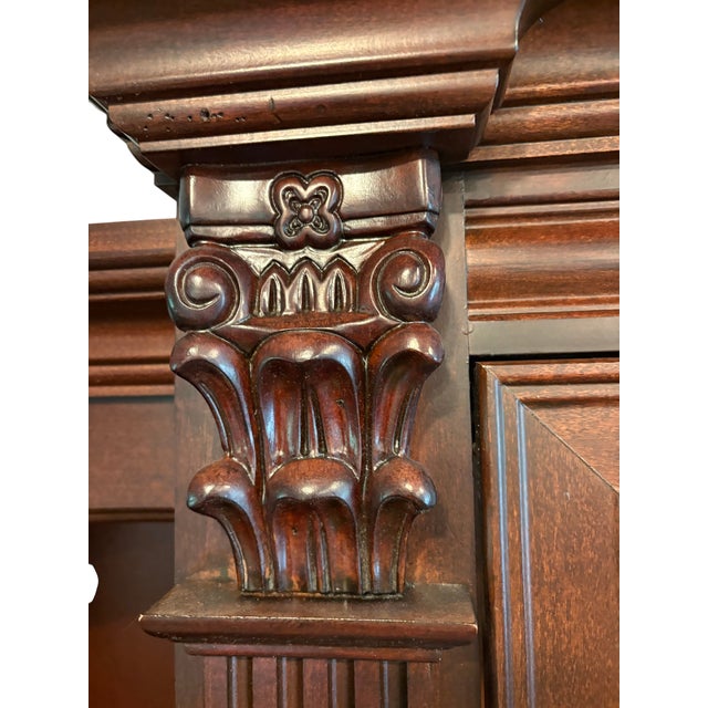 Hooker Furniture Three-Piece Barrister Bookcase For Sale - Image 10 of 17