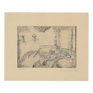 James Ensor, La Luxure Etching, 1888, Etching For Sale