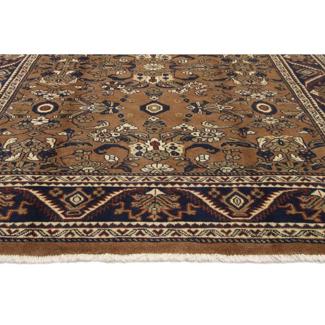 Textile Vintage Persian Mahal Rug - 06'08 x 10'02 For Sale - Image 7 of 8