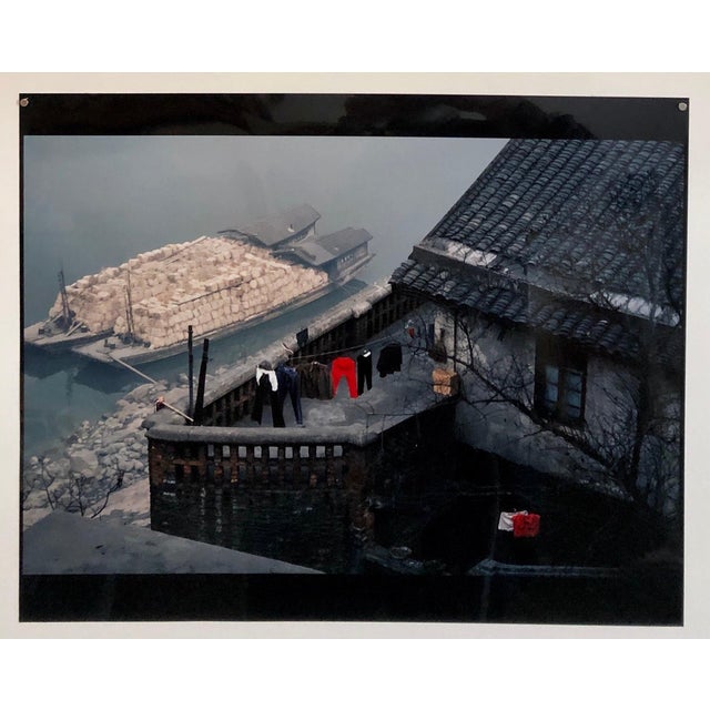 American Mark Abrahamson, Vintage Photograph Cibachrome Chongqing Yangtze River China Color Photo Print, 1984 For Sale - Image 3 of 8