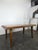 Extendable Oak Table with a Cube Marquetry Top, 1940s, in Very Good conditions. Designed 1920 to 1949