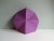 Rare purple plastic ceiling wall lamp kit from Woja with original box. The lamp comes from an old store stock and was...
