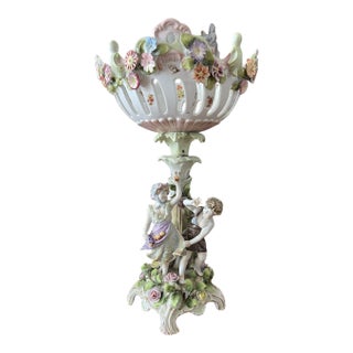 Von Schierholz Compote Centerpiece (Circa 1920) For Sale