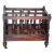 Large 19th Century English Canterbury With Wheels For Sale