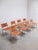 Martin Visser SE06 Chairs in Natural Leather by Martin Visser for 't Spectrum, 1967, Set of 8 For Sale - Image 4 of 18