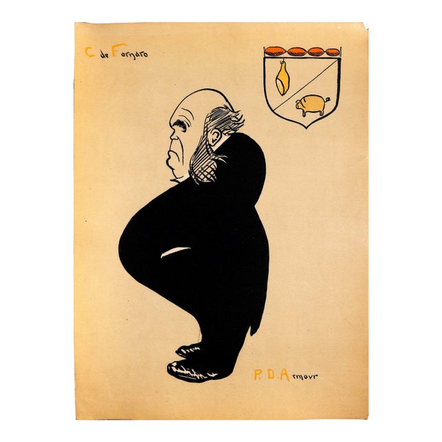 Mid 20th Century P.D. Armour by Carlo De Fornaro Reproduction Print For Sale