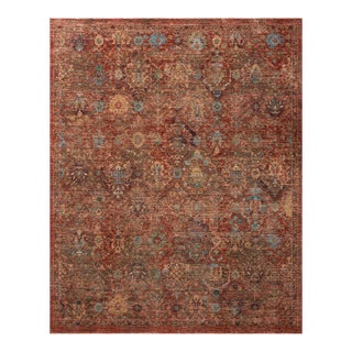 Loloi Winchester Blue 18" x 18" Sample Rug For Sale
