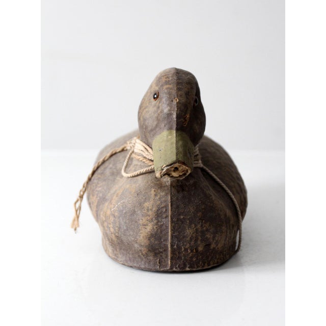 Vintage Jc Higgins Mallard Duck Decoy For Sale - Image 4 of 11