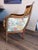 Vintage French Louis XVI Armchair For Sale - Image 10 of 11