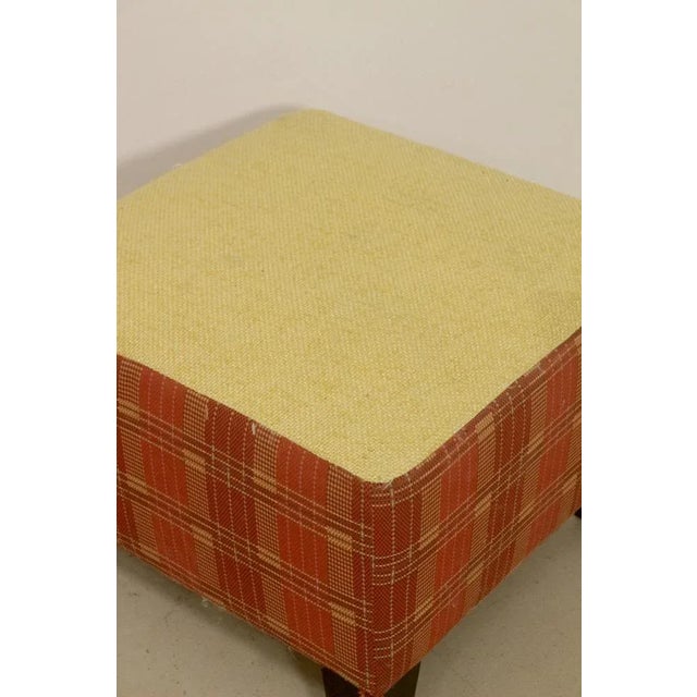 Kenzo Square Fabric Pouf For Sale - Image 4 of 13