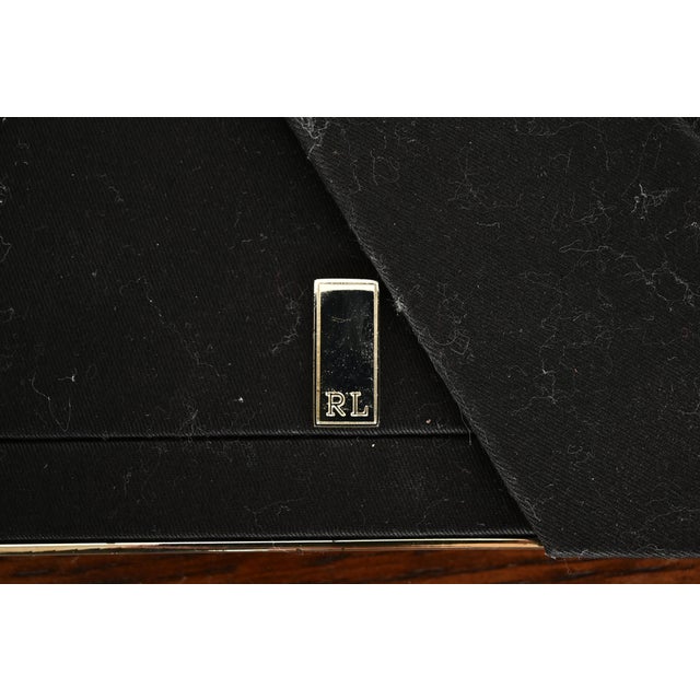 Metal Ralph Lauren Art Deco Silver Plate Picture Frame For Sale - Image 7 of 9