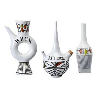 Bottles by Roger Capron, France, 1955, Set of 3 For Sale