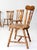 Mid-Century Colonial Revival Spindle Back Wood Dining Chairs Set of 6 For Sale - Image 15 of 15