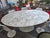 1980s Oval Tulip Table in Calacatta Marble by Eero Saarinen for Knoll International, 1980 For Sale - Image 5 of 7