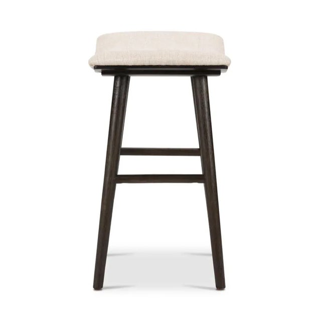 Four Hands Union Saddle Counter Stool, Essence Natural For Sale - Image 4 of 8