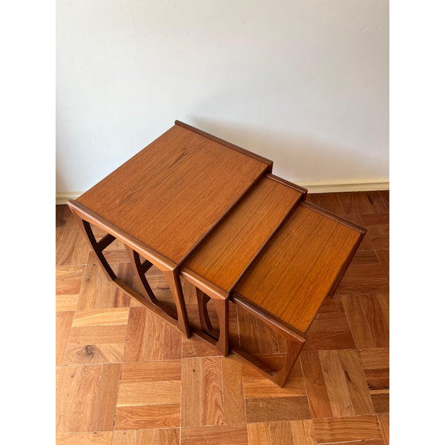 Mid-Century Modern Teak Nesting Tables from G-Plan, 1960s, Set of 3 For Sale - Image 3 of 17