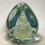 1990s Robert Eickholt Egg Paperweight 3-Sided Opalescent Glows 4.5” Vintage Signed For Sale - Image 12 of 18