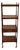 1910s Antique English Regency Rosewood Book-Match Etagere Display With 4 Shelves For Sale