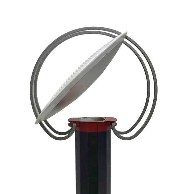 Black Perpetua Table Lamp by Afra & Tobia Scarpa for Flos, Italy, 1980s For Sale - Image 8 of 10