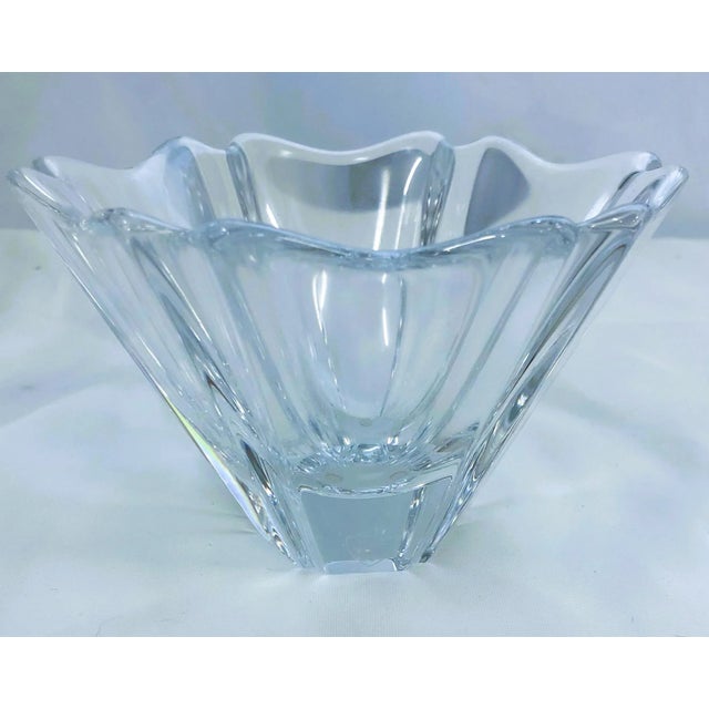 20th Century Swedish Crystal Orion Bowl by Lars Hellsten for Orrefors For Sale In Birmingham - Image 6 of 6