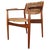 Teak/Rattan Chair Model 51 by Arne Vodder for Sibast Furniture, Denmark, 1950s For Sale