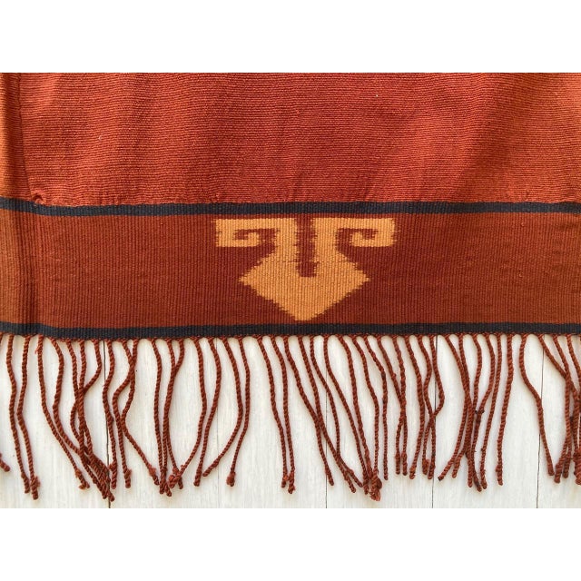 Early 20th Century Andrianna Shamaris Minimalist Antique Hand Woven Cotton Textile For Sale - Image 5 of 18