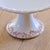 Antique French Pink Ironstone Compote Dish with Floral Decoration For Sale - Image 6 of 13