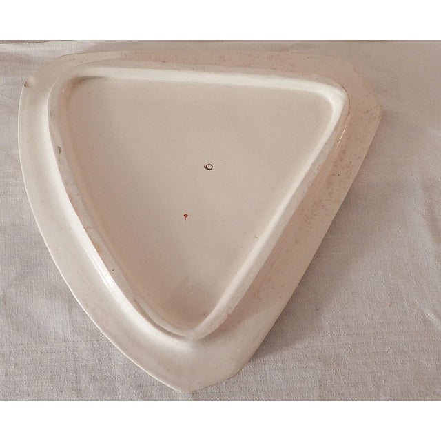 Ceramic Victorian 1890 English Earthenware Forest Floral Cheese Butter Keeper For Sale - Image 7 of 9