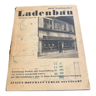 Vintage First Edition Copy of Ladenbau (Shop Construction) 1934 For Sale