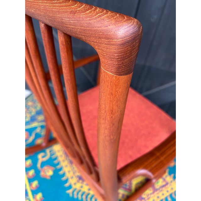 1960s Attributed to Hans Wegner Teak Rocking Chair… Completely Refurbished! For Sale - Image 9 of 9