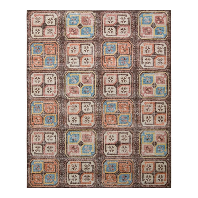 Rug & Kilim’s Oversized Seasons Rug in Brown , 12x16 For Sale