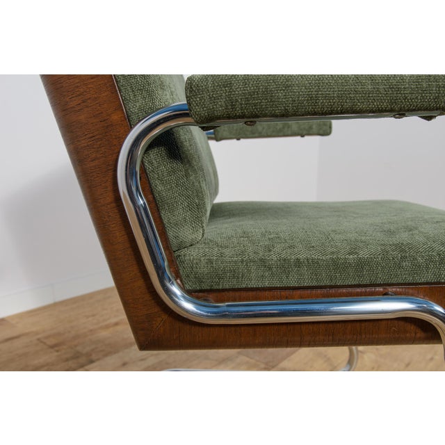 Chrome and Teak Chairs from Gordon Russell, United Knigdom, 1970s, Set of 4 For Sale - Image 12 of 18