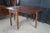 Antique Country Farmhouse Cherry Dropleaf Gateleg Dining Table Console For Sale - Image 6 of 14