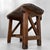 1920s Minimalist Minimalist Mingei Style Wooden Stool, 1920s For Sale - Image 5 of 10