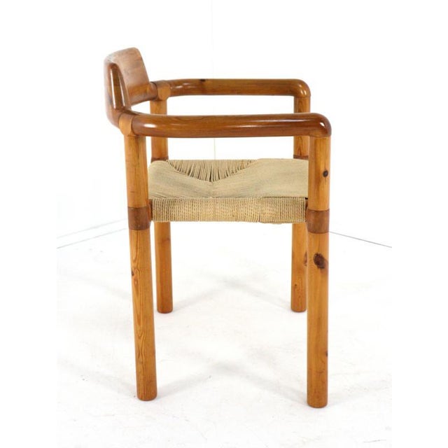 Dining Room Chairs in the style of Daumelier, 1970s, Set of 7 For Sale - Image 15 of 16