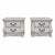 French Country Pair of Drexel Country French Nightstands Custom Finish For Sale - Image 3 of 3