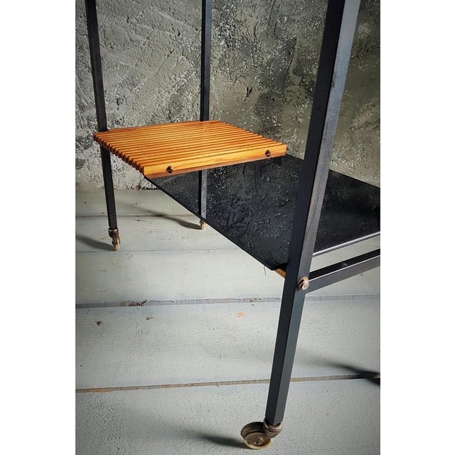 Danish Teak Bar Wagon, 1950s For Sale - Image 15 of 18