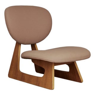Model 5016 Low Chair by Junzo Sakakura and Daisaku Cho, 1970s For Sale