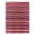 1950s Multicolor Ground Stripe Modern Turkish Kilim Flatweave Small Rug For Sale