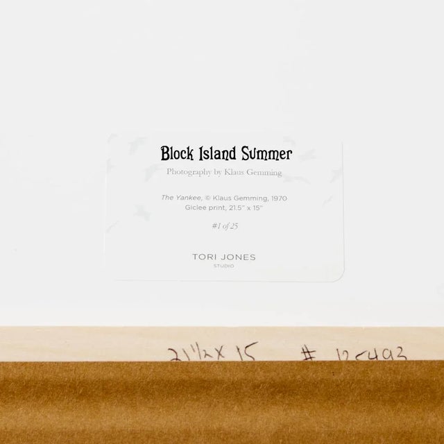 - Tori Jones Studio is proud to present limited edition photographs by the late Klaus Gemming that illustrate the unique...